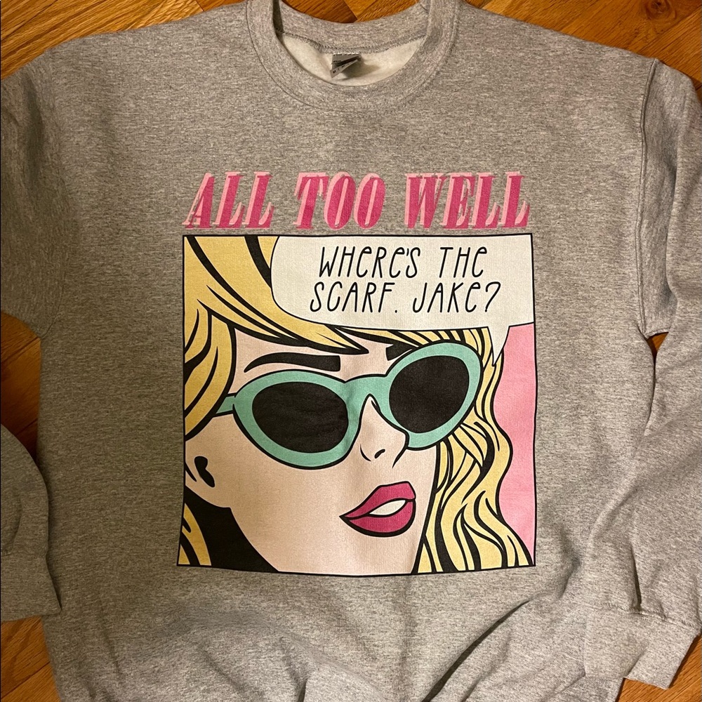 taylor swift all too well sweatshirt
